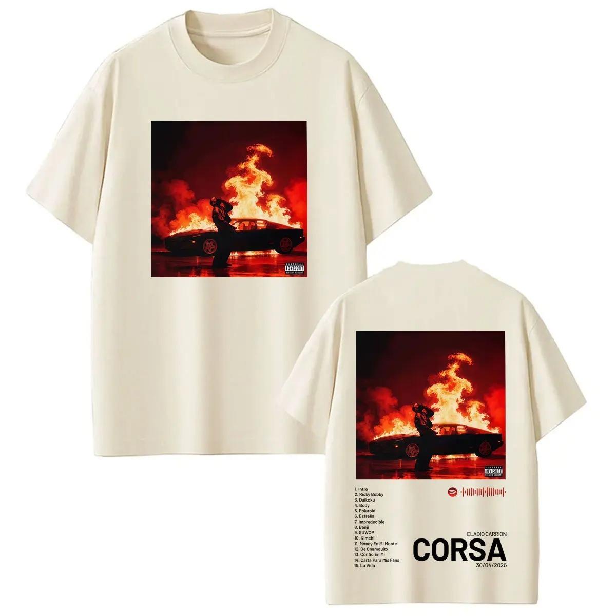 Hip-hop Punk T Shirt Rapper Eladio Carrión Corsa Tour 2026 Album Print Tshirt Men Women Vintage T-shirt Short-sleeved Streetwear XXXL
Hip-hop Punk T Shirt Rapper Eladio Carrión Corsa Tour 2026 Album Print Tshirt Men Women Vintage T-shirt Short-sleeved Streetwear XXXL
