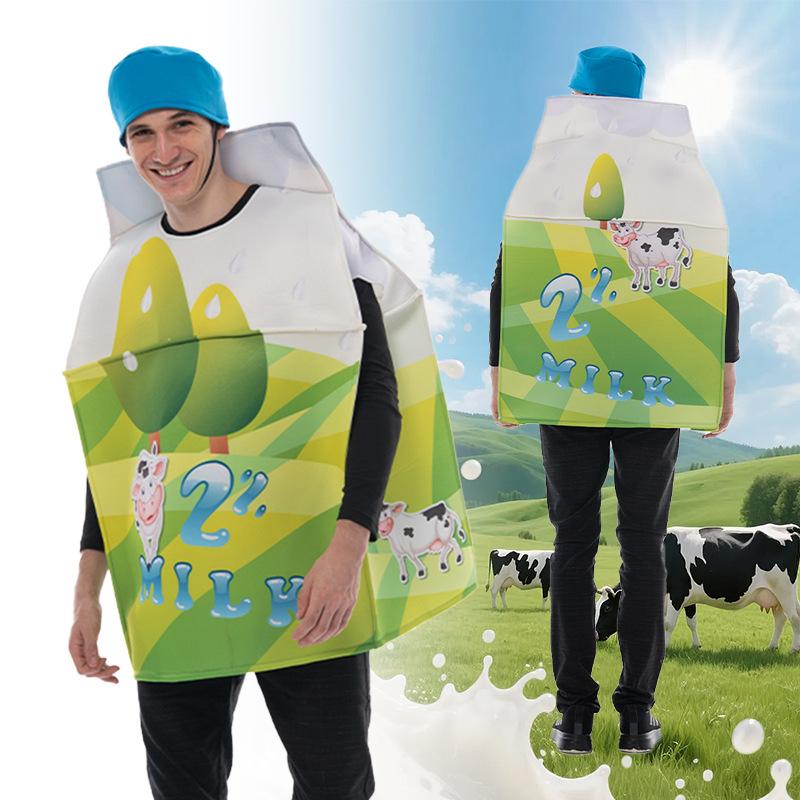 Milk carton cosplay costume, adults One size fits all adults зелёный
Milk carton cosplay costume, adults One size fits all adults зелёный