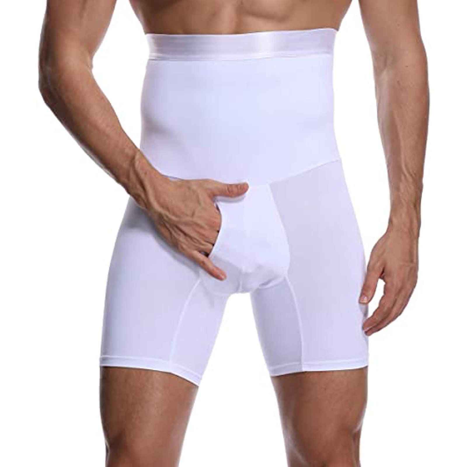 Men Shorts High Waist Slimming Shapewear Belly Girdle Brief Tight Trousers S білий
Men Shorts High Waist Slimming Shapewear Belly Girdle Brief Tight Trousers S білий