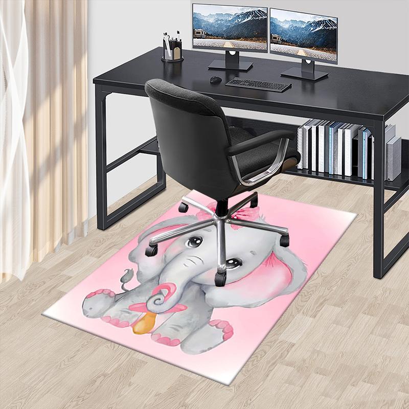 1pc Pink Bow Elephant Chair Mat Anime Cartoon Design, Non Slip Carpet for Office Chairs, Suitable for Home Decor, Living Room, Bedroom, Game Room 60cm by 90cm
1pc Pink Bow Elephant Chair Mat Anime Cartoon Design, Non Slip Carpet for Office Chairs, Suitable for Home Decor, Living Room, Bedroom, Game Room 60cm by 90cm