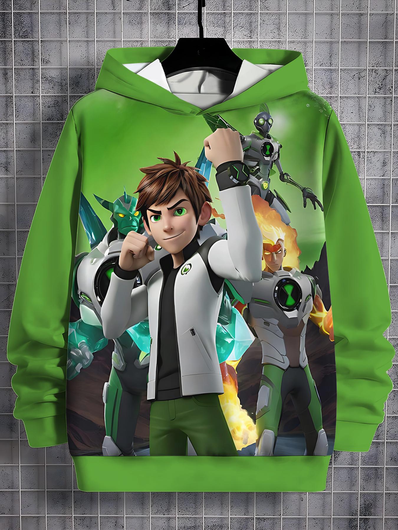 Ben 10 3D Друк Всі Сезони Дитячий Повсякденний Світшот Крутий Пуловер Топи Унісекс Одяг Хлопчик Дівчинка Худі 160
Ben 10 3D Друк Всі Сезони Дитячий Повсякденний Світшот Крутий Пуловер Топи Унісекс Одяг Хлопчик Дівчинка Худі 160