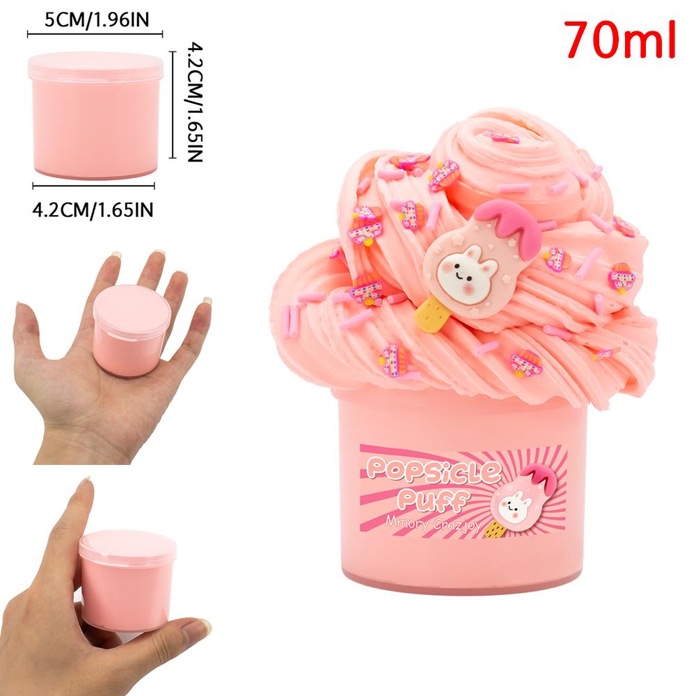 Scented Butter Fluffy Popsicle Slimes Kit Stretchy Super Soft Sludge And Non-Sticky Charms Polymer DIY Party Favors Gifts
Scented Butter Fluffy Popsicle Slimes Kit Stretchy Super Soft Sludge And Non-Sticky Charms Polymer DIY Party Favors Gifts