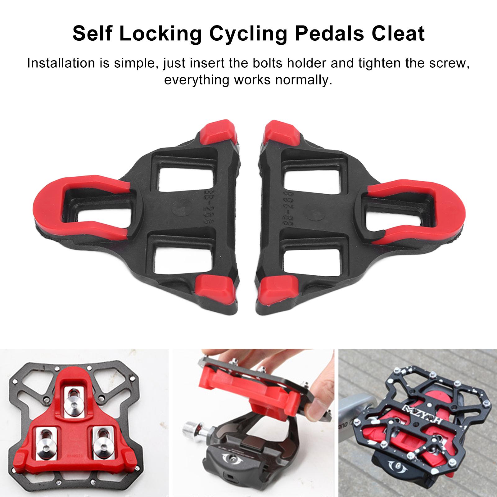 TB‑011 Road Bike Cleats 6 Degree Self Locking Cycling Pedals Cleat Set
TB‑011 Road Bike Cleats 6 Degree Self Locking Cycling Pedals Cleat Set