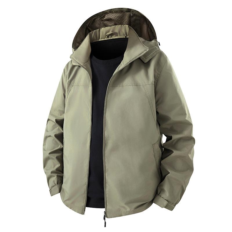 Men s Solid Color Autumn and Winter Hooded Zipper Pocket Cardigan Fashionable Casual Loose Top L хакі
Men s Solid Color Autumn and Winter Hooded Zipper Pocket Cardigan Fashionable Casual Loose Top L хакі