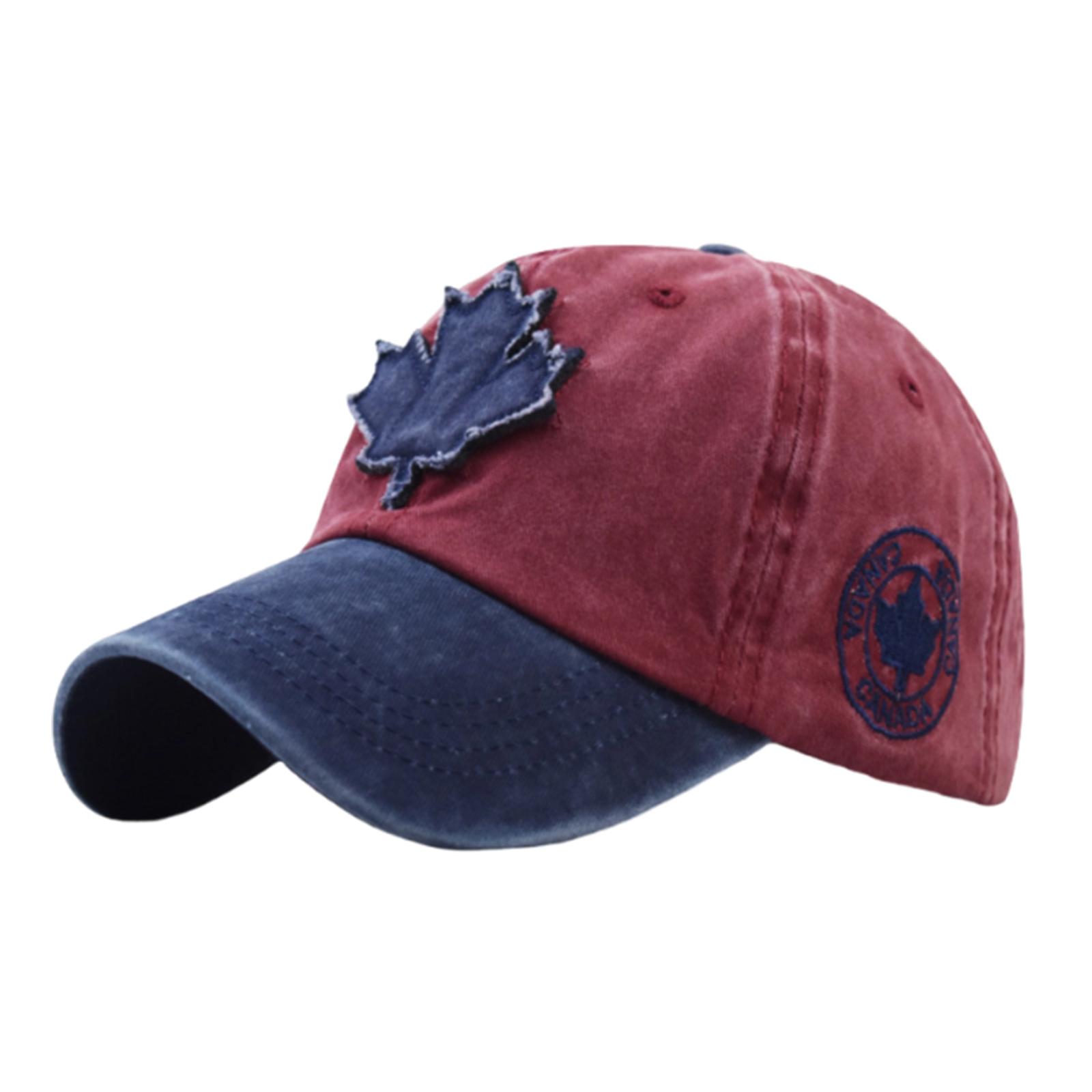 Unisex Adjustable Cotton Baseball with Embroidered Leaf Patch Casual Vintage Style Hat for Outdoor Use One Size
Unisex Adjustable Cotton Baseball with Embroidered Leaf Patch Casual Vintage Style Hat for Outdoor Use One Size