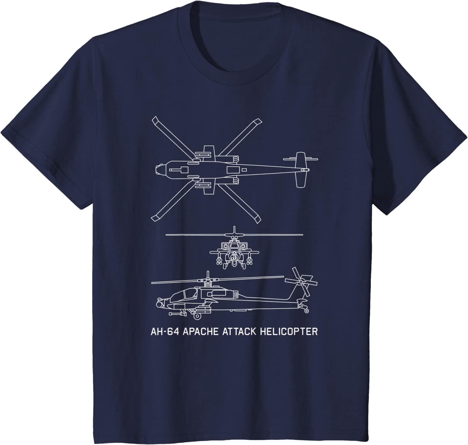 AH64 Apache Attack Helicopter Military Blueprint Men TShirt Short Sleeve Casual Cotton ONeck Summer T Shirt 4XL
AH64 Apache Attack Helicopter Military Blueprint Men TShirt Short Sleeve Casual Cotton ONeck Summer T Shirt 4XL