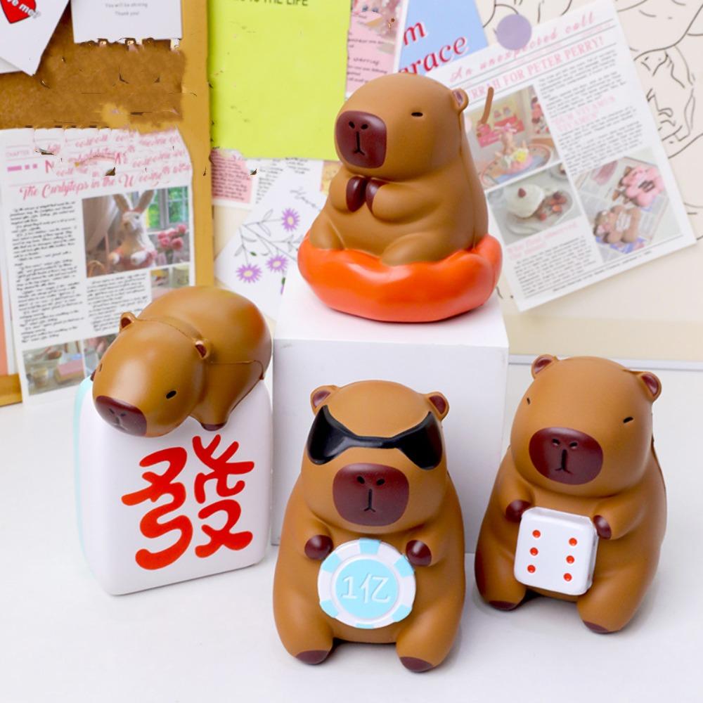 Pinching Joy Настольные украшения Капибара Украшение Симпатичная игрушка для декомпрессии
Pinching Joy Настольные украшения Капибара Украшение Симпатичная игрушка для декомпрессии
