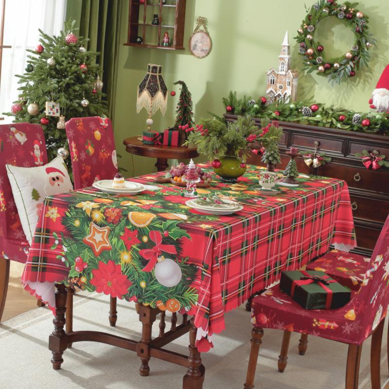 Праздничная скатерть Водонепроницаемый полиэстер Тисненая Прямоугольная Рождественская вечеринка Обеденное покрытие с кружевом 150*100
Праздничная скатерть Водонепроницаемый полиэстер Тисненая Прямоугольная Рождественская вечеринка Обеденное покрытие с кружевом 150*100