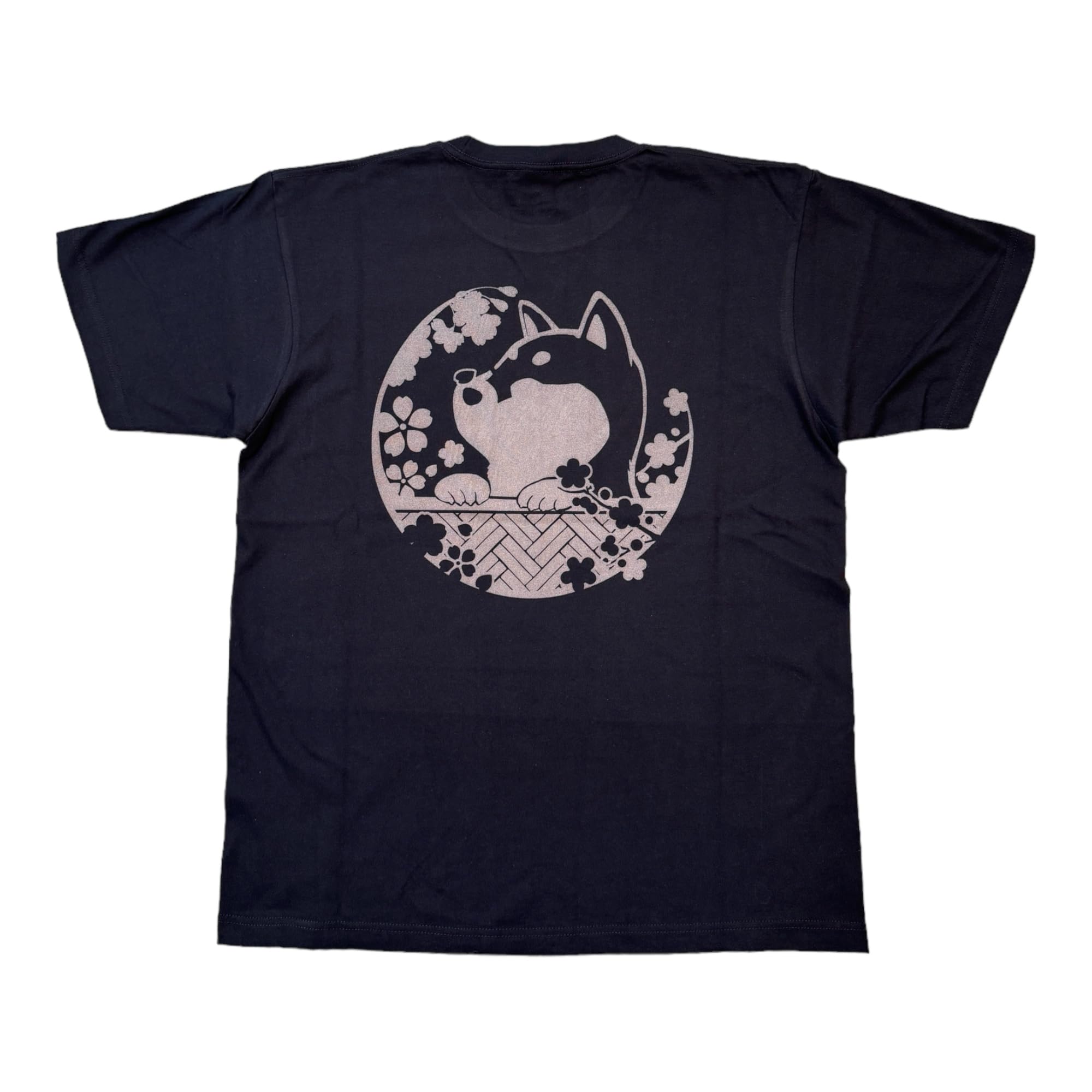 Edoten Men s 7.4 oz. Japanese Pattern T-Shirt, Heavyweight and Durable, with Discharge Printing, Shiba Inu Hinoki Design, Black, Size 3L (2XL)
Edoten Men s 7.4 oz. Japanese Pattern T-Shirt, Heavyweight and Durable, with Discharge Printing, Shiba Inu Hinoki Design, Black, Size 3L (2XL)