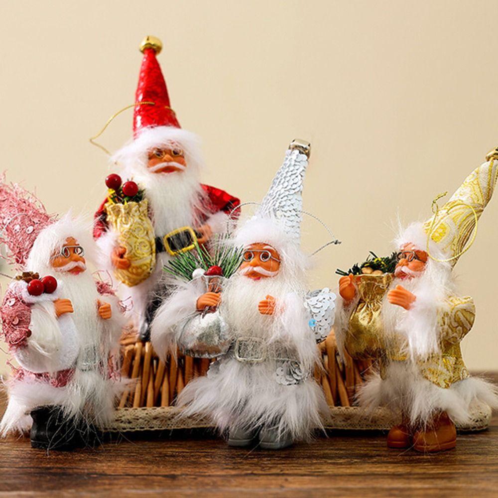 Reusable Xmas Tree Decorations Portable Standing Hooded Santa Claus Santa Claus Pendant Party style 4
Reusable Xmas Tree Decorations Portable Standing Hooded Santa Claus Santa Claus Pendant Party style 4