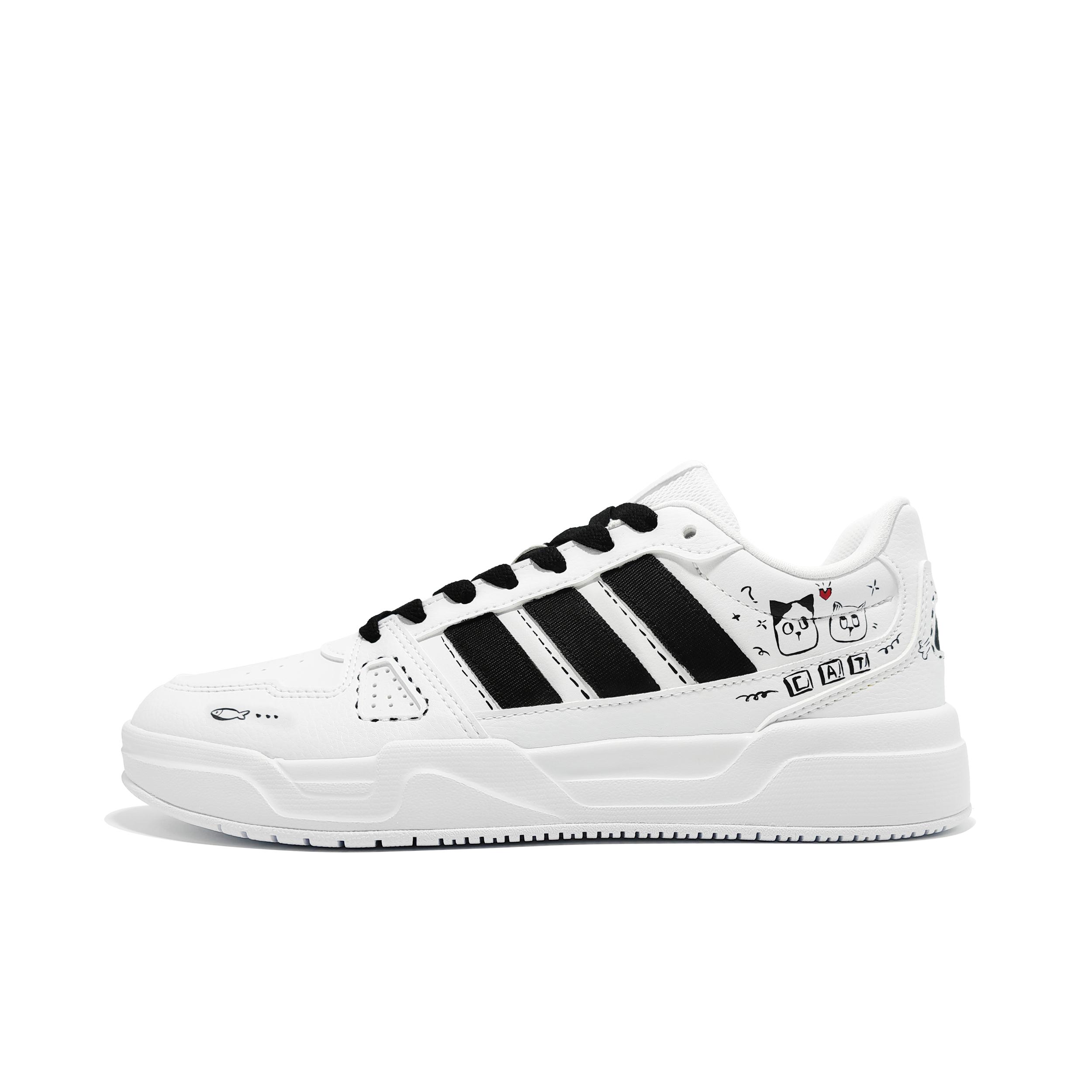 Adidas LITE BALLER Quirky Cat Synthetic Leather, Leather Low top Skateboard Shoes Unisex Black White JS4358(Team1879-) 39⅓
Adidas LITE BALLER Quirky Cat Synthetic Leather, Leather Low top Skateboard Shoes Unisex Black White JS4358(Team1879-) 39⅓