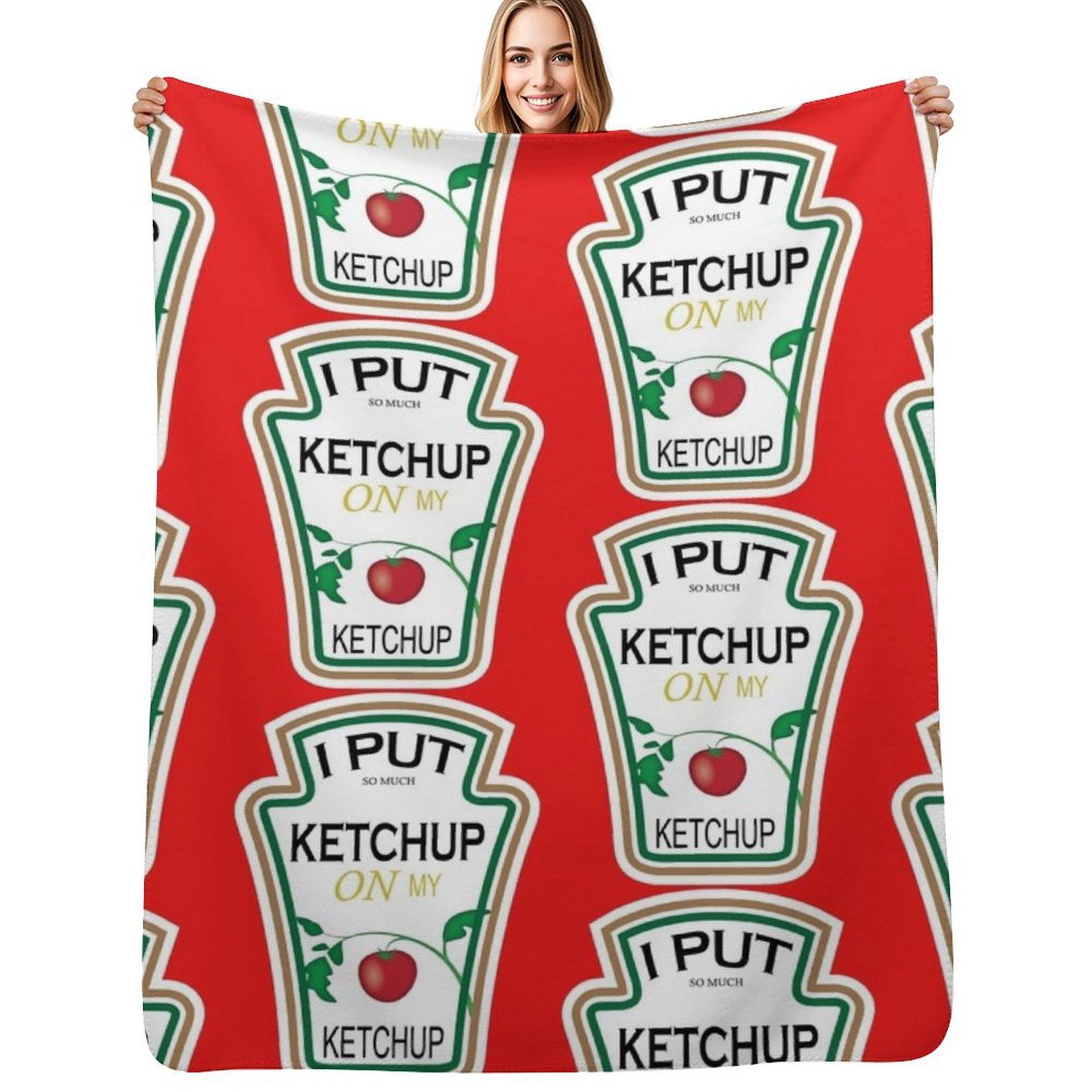 I PUT KETCHUP ON MY KETCHUP Throw Blanket Faux Fur Soft Warm Blanket for Bed 102x76cm(40x30in)
I PUT KETCHUP ON MY KETCHUP Throw Blanket Faux Fur Soft Warm Blanket for Bed 102x76cm(40x30in)