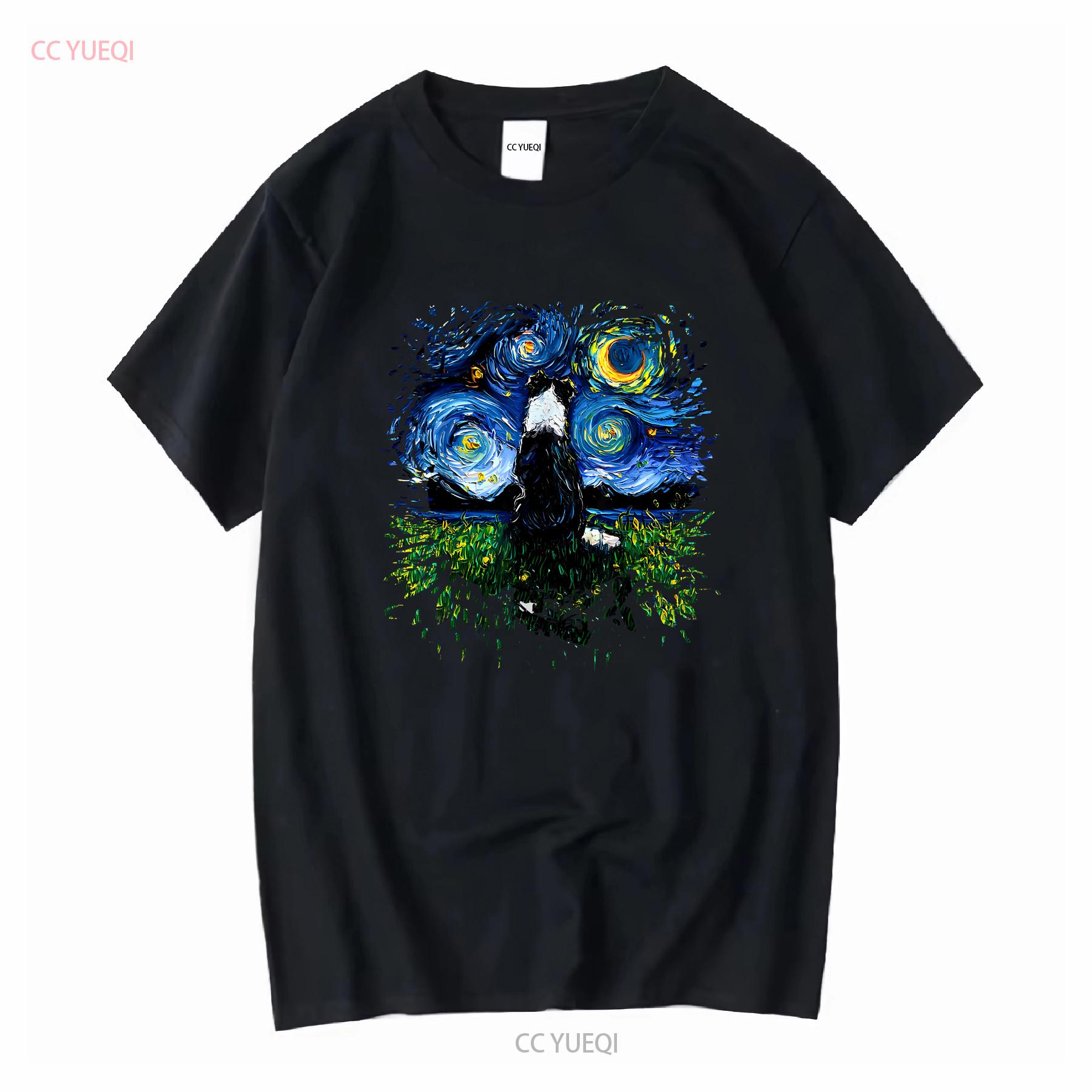 NEW LIMITED Border Collie Back Starry Night Impressionist Dog Art T Shirt vintage Washed Top For Everyday Wear Slightly Soft 4XL
NEW LIMITED Border Collie Back Starry Night Impressionist Dog Art T Shirt vintage Washed Top For Everyday Wear Slightly Soft 4XL