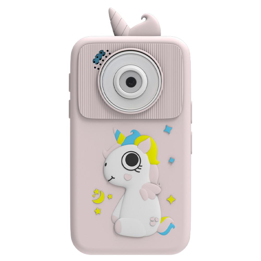D16 2.8 Inch HD Screen Dual Lens Kids Camera Touch Screen Toddler Learning Phone Toy with Silicone Case Pink/Unicorn
D16 2.8 Inch HD Screen Dual Lens Kids Camera Touch Screen Toddler Learning Phone Toy with Silicone Case Pink/Unicorn