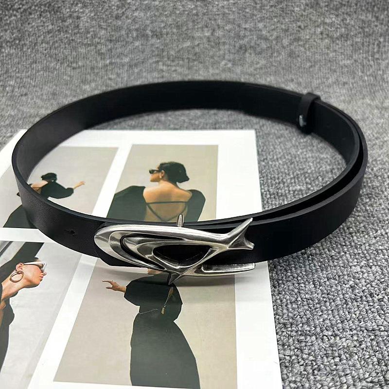 Fashion Belts for Men Women High Quality Luxury Y2K Female Waist Black Pu Leather Waistband Girls Jeans Punk Corset Belt GothK 105CM
Fashion Belts for Men Women High Quality Luxury Y2K Female Waist Black Pu Leather Waistband Girls Jeans Punk Corset Belt GothK 105CM