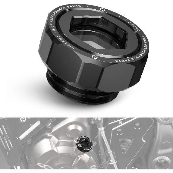NICECNC Engine Oil Filler Cap Plug Oil Fill Cap Plug Bolt Compatible with Yamaha Tenere 700 /XTZ700 2019-2024, YZF R6 2010-2023, Super Tenere XTZ1200 чёрный
NICECNC Engine Oil Filler Cap Plug Oil Fill Cap Plug Bolt Compatible with Yamaha Tenere 700 /XTZ700 2019-2024, YZF R6 2010-2023, Super Tenere XTZ1200 чёрный