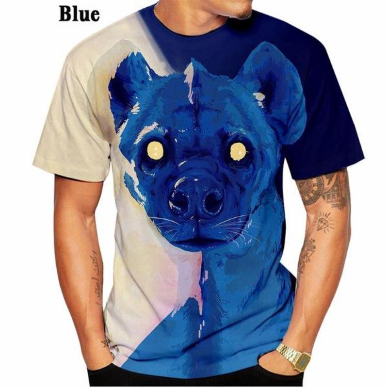 Fashion Animal Hyena T-Shirts 3D Print Men s O-Neck Short Sleeve T Shirt Oversized Hip Hop XXS
Fashion Animal Hyena T-Shirts 3D Print Men s O-Neck Short Sleeve T Shirt Oversized Hip Hop XXS