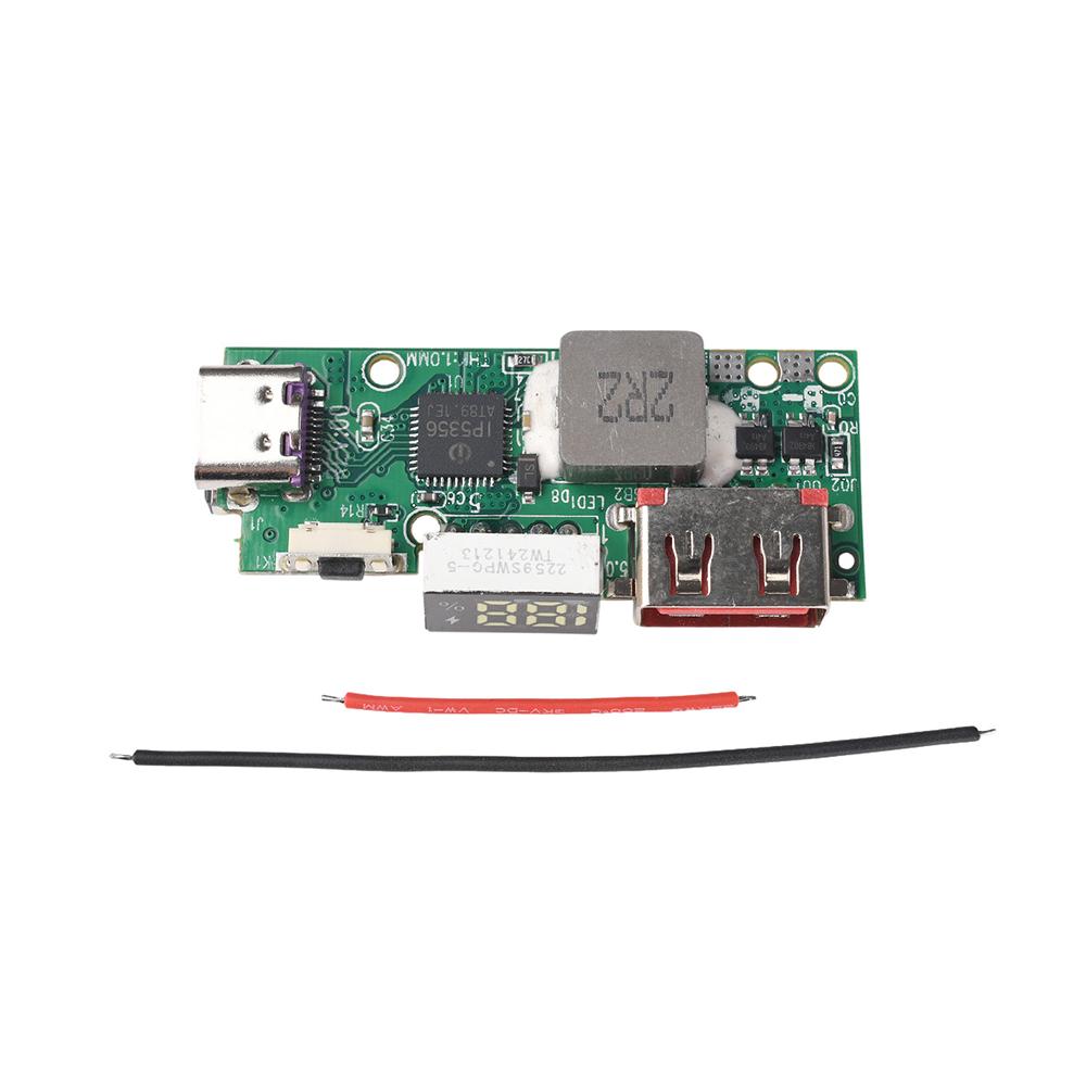22.5W Super Fast Charging Module IP5356 Fast Charging Module Mobile Power Bank DIY Motherboard Type-C USB Output
22.5W Super Fast Charging Module IP5356 Fast Charging Module Mobile Power Bank DIY Motherboard Type-C USB Output