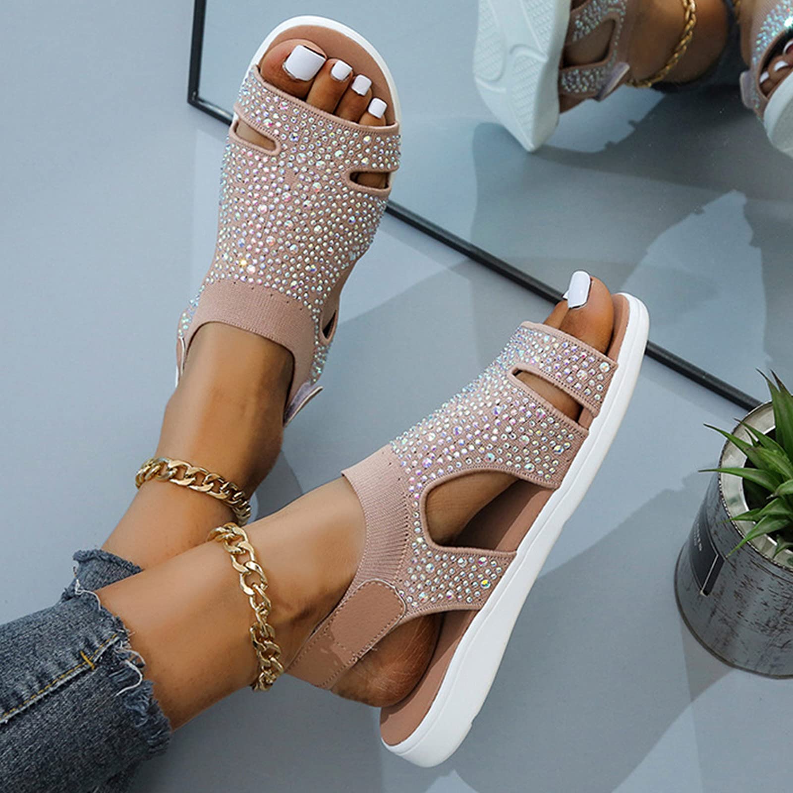 Large Size Comfortable And Breathable Flat Sandals 43 хакі
Large Size Comfortable And Breathable Flat Sandals 43 хакі
