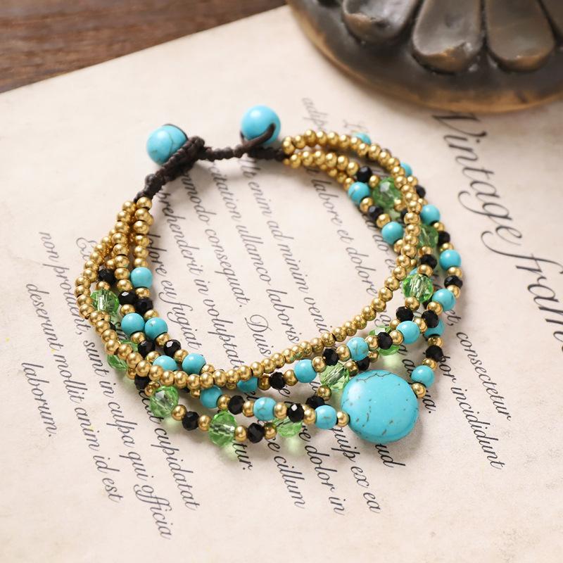 Многослойный плетеный кристальный браслет ручной работы, нишевый агат, малахит, ретро, экзотический женский браслет
Многослойный плетеный кристальный браслет ручной работы, нишевый агат, малахит, ретро, экзотический женский браслет