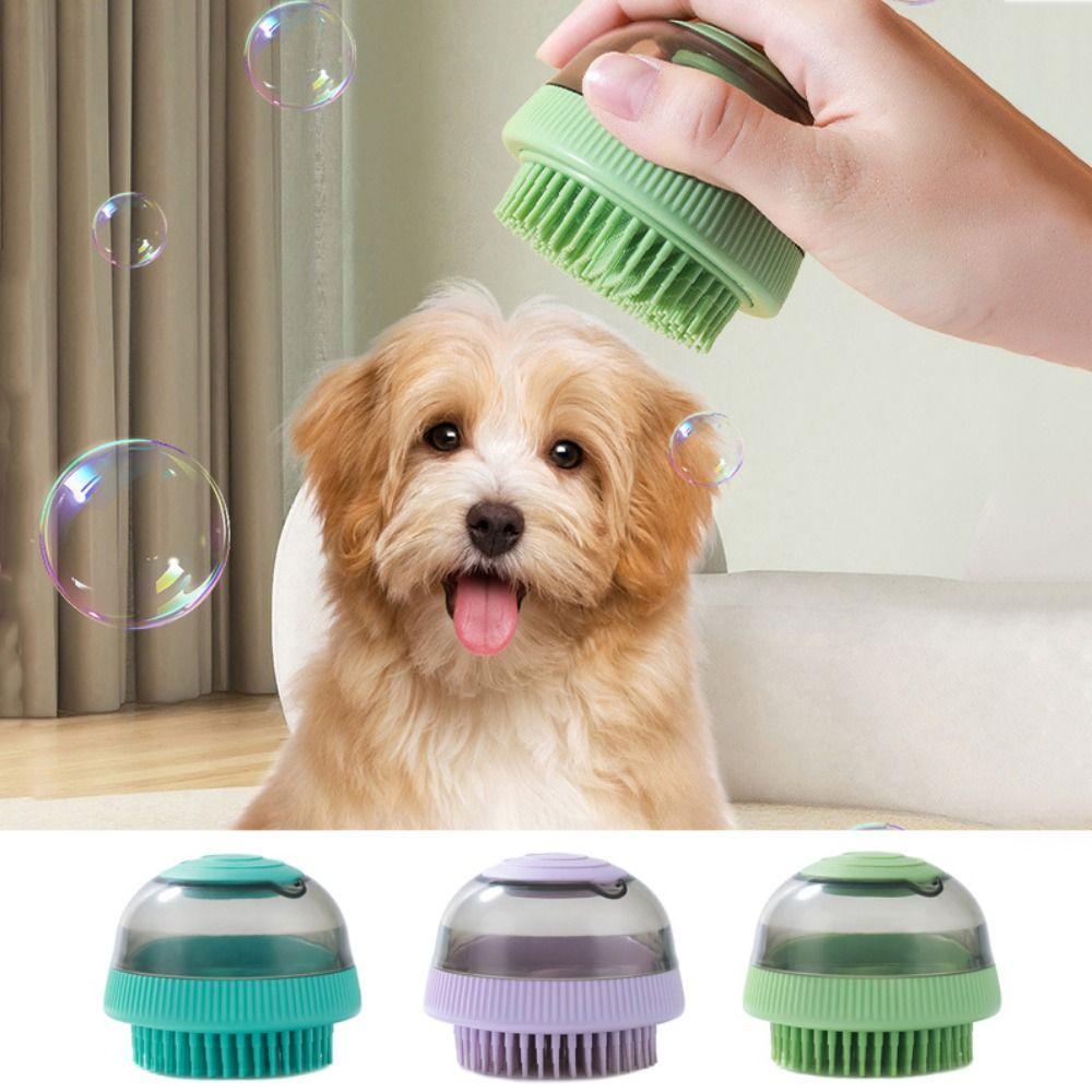 Fine/coarse Teeth Pet Bath Brush TPR Pet Shampoo Massager Practical Dog Grooming Brush Massaging
Fine/coarse Teeth Pet Bath Brush TPR Pet Shampoo Massager Practical Dog Grooming Brush Massaging