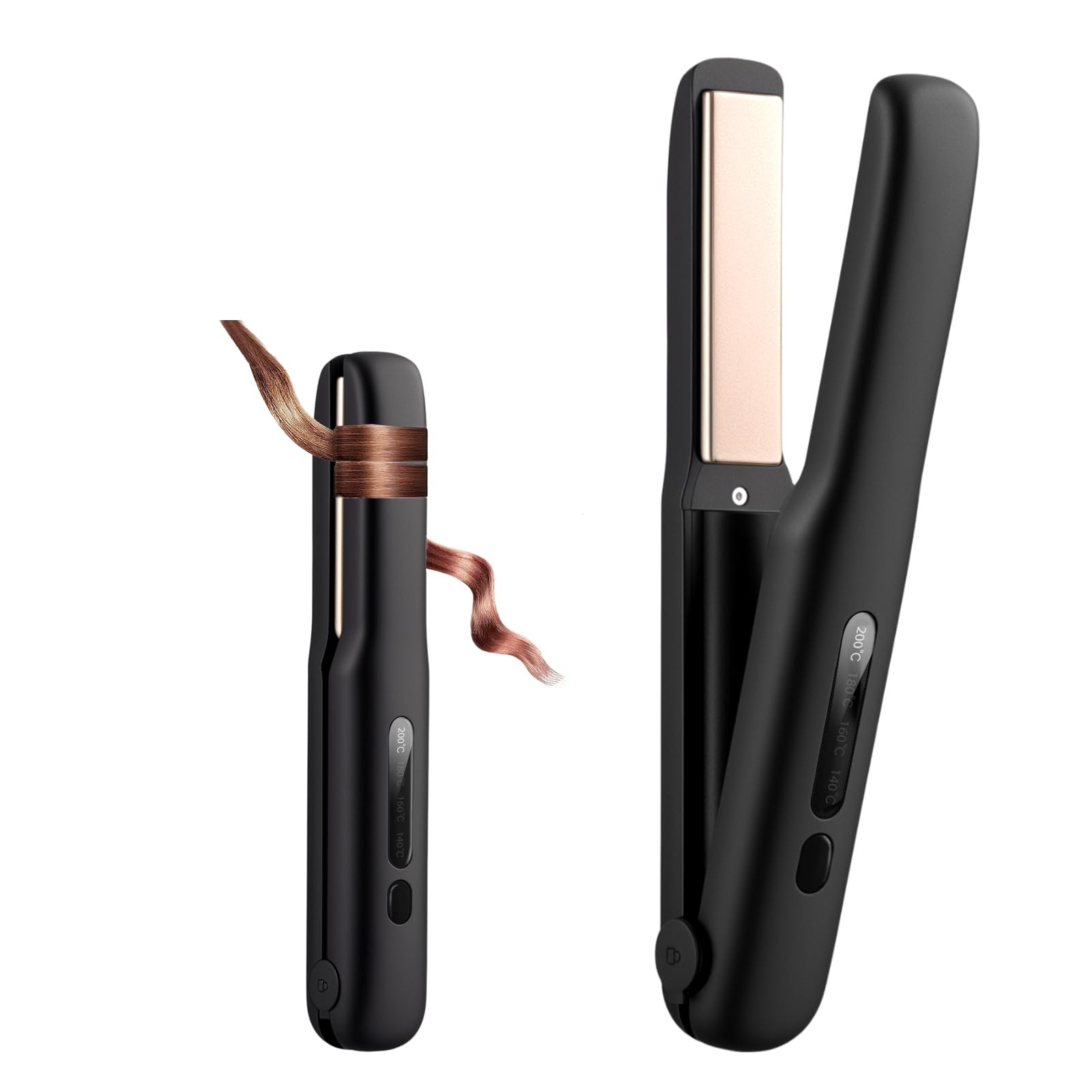 Cordless Hair 18mm Curling Temperature 30s Fast Automatic Power Activation Rechargeable Hair Hair for Business and Travel Iron, 2-Way Design, Plates, чёрный
Cordless Hair 18mm Curling Temperature 30s Fast Automatic Power Activation Rechargeable Hair Hair for Business and Travel Iron, 2-Way Design, Plates, чёрный