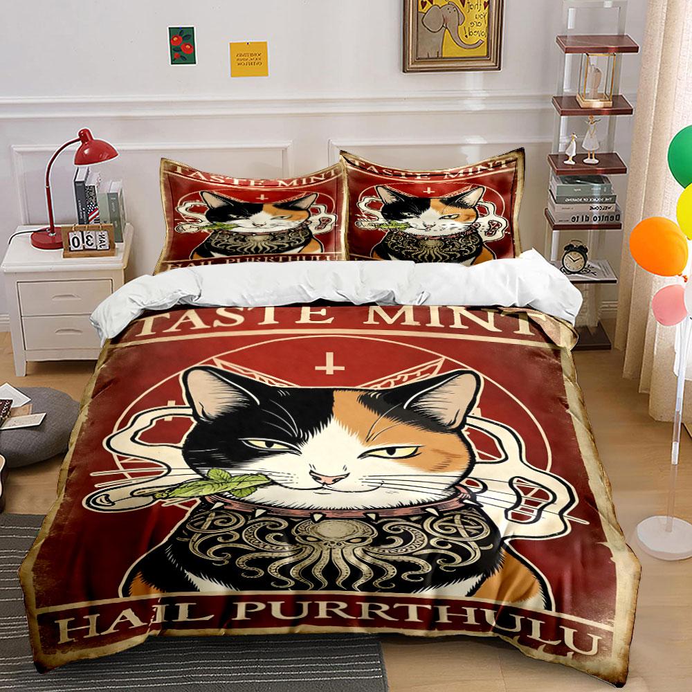 Calico cat, ornate octopus. Bedding sets Duvet cover sets Duvet covers Pillowcases(1 * Duvet Cover 2 * Pillowcases, without duvet insert) 135x200cm
Calico cat, ornate octopus. Bedding sets Duvet cover sets Duvet covers Pillowcases(1 * Duvet Cover 2 * Pillowcases, without duvet insert) 135x200cm