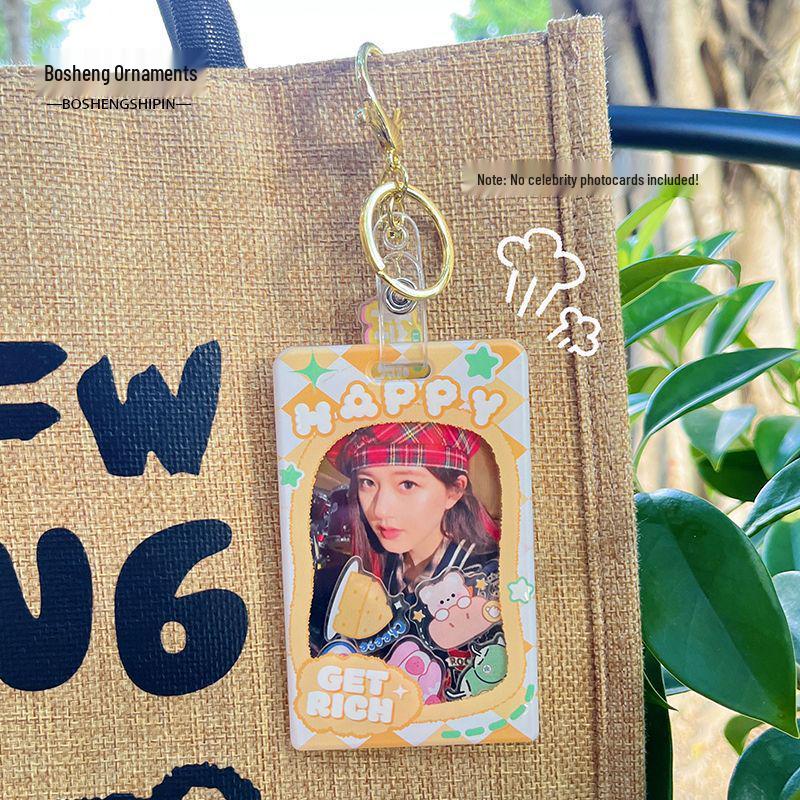 Transparent Acrylic Shaker Card Holder for Students: Campus Meal, Access Control & Idol Photocards Pendant
Transparent Acrylic Shaker Card Holder for Students: Campus Meal, Access Control & Idol Photocards Pendant