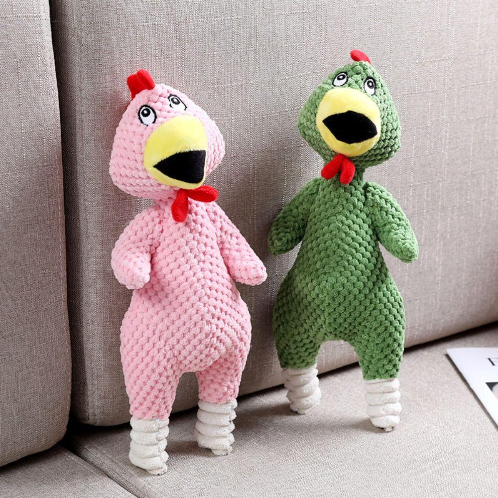 Molar Puppy Chew Interactive Squeaky Plush Chew Toy Pets Dog Toys Screaming Chicken рожевий
Molar Puppy Chew Interactive Squeaky Plush Chew Toy Pets Dog Toys Screaming Chicken рожевий