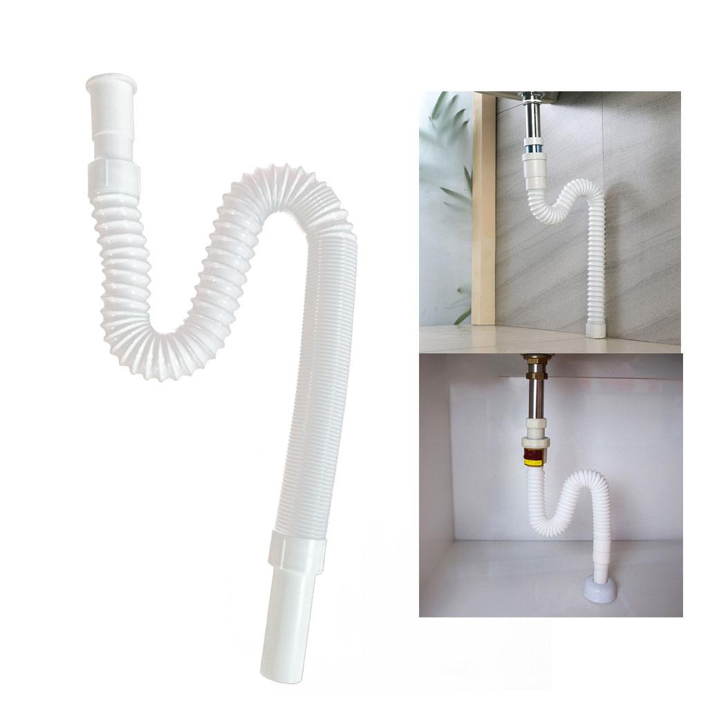 Sink Sewer Drain Pipe Tube Extender Wash Basin Sink Drain Plumbing Flexible U/S-type Trap Tubing for Bathroom Kitchen 1
Sink Sewer Drain Pipe Tube Extender Wash Basin Sink Drain Plumbing Flexible U/S-type Trap Tubing for Bathroom Kitchen 1