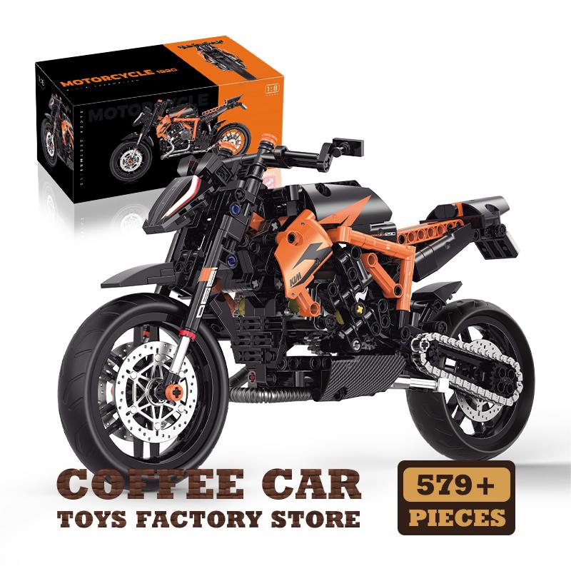 NEW High-tech Motorbike Model Bricks MOC Set 1:8 City Speed Motorcycle Building Blocks Racing Moto Children Toys Adult Boy Gifts
NEW High-tech Motorbike Model Bricks MOC Set 1:8 City Speed Motorcycle Building Blocks Racing Moto Children Toys Adult Boy Gifts