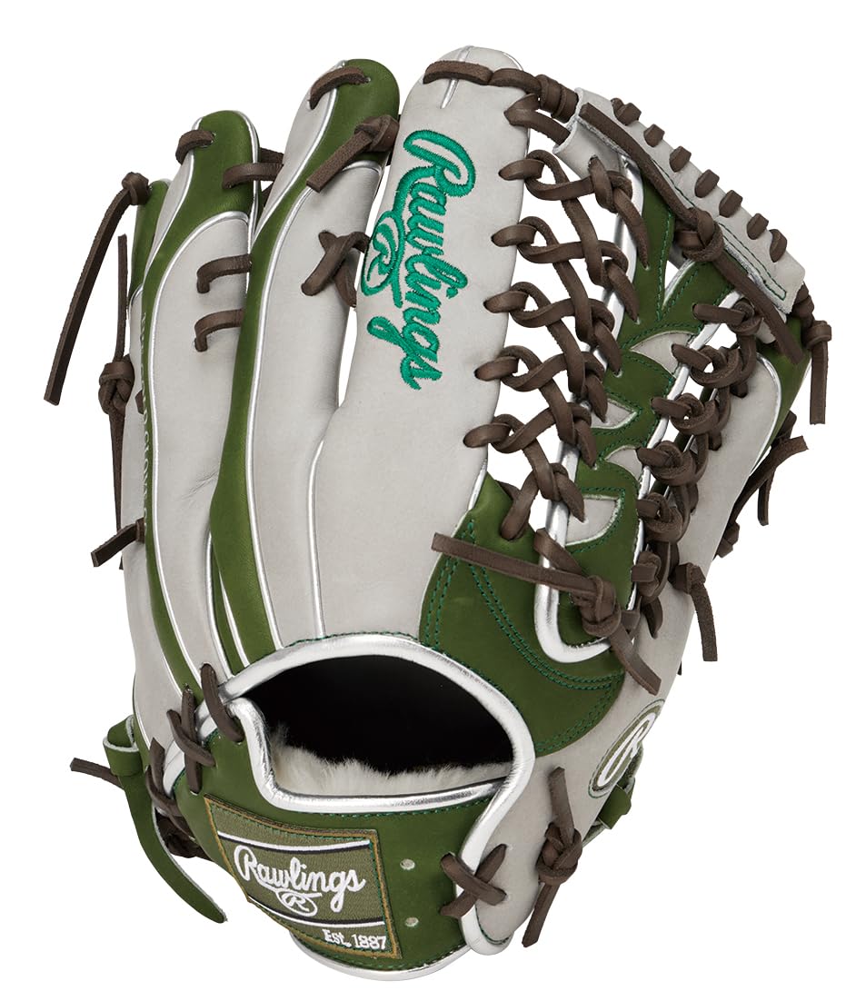 Rawlings PRO EXCEL Wizard COLORS Baseball Outfielder ML throw HOH® #02 Glove, Softball, Model, GR6HW2CB88MG, Green/Gray, 12.5 inches, Right-handed
Rawlings PRO EXCEL Wizard COLORS Baseball Outfielder ML throw HOH® #02 Glove, Softball, Model, GR6HW2CB88MG, Green/Gray, 12.5 inches, Right-handed