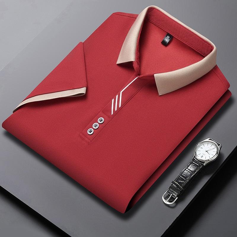 Men s Contrast Collar Polo Shirt Business Casual Short Sleeve Breathable Fabric M
Men s Contrast Collar Polo Shirt Business Casual Short Sleeve Breathable Fabric M