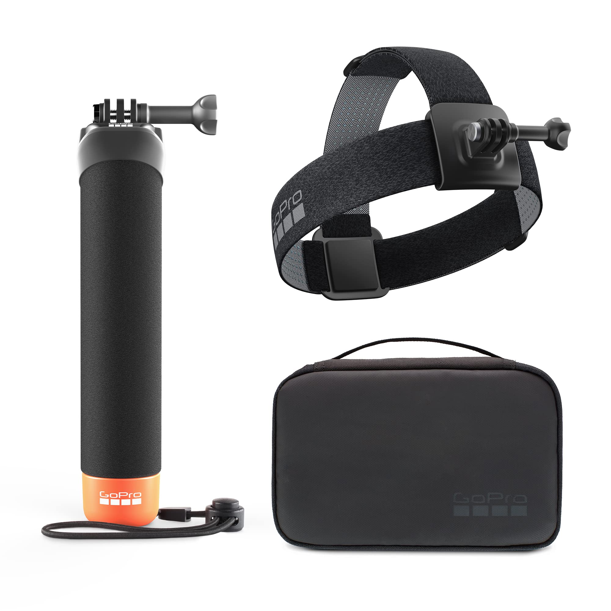 GoPro Adventure Kit Strap Handler Hand Compact Official 3.0 (Head 2.0 + Clip, (Floating Grip), Case) - Accessory. чорний
GoPro Adventure Kit Strap Handler Hand Compact Official 3.0 (Head 2.0 + Clip, (Floating Grip), Case) - Accessory. чорний