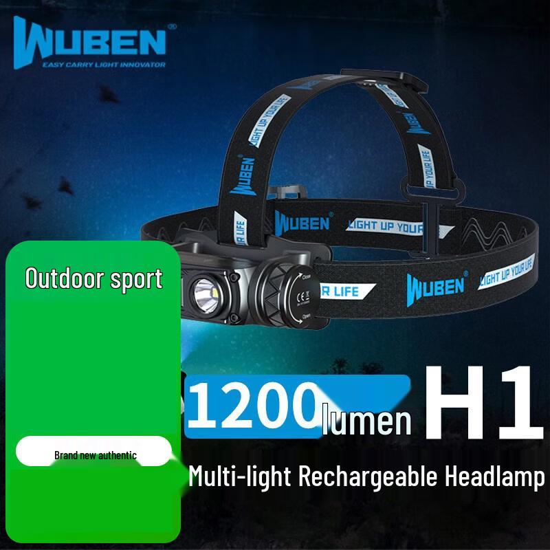 Акумуляторний мультиджерельний світлодіодний налобний ліхтар WUBEN H1 Adjustable Fit
Акумуляторний мультиджерельний світлодіодний налобний ліхтар WUBEN H1 Adjustable Fit