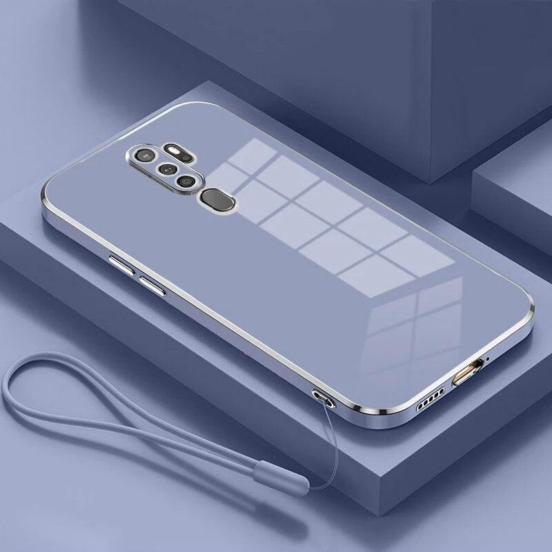 Чехол для Oppo A9 2020, чехол для телефона OPPO A5 2020, CPH1931 CPH1959 CPH1933 CPH1935 1943, роскошный противоударный чехол с квадратным покрытием OPPO A5 2020 серый/синий
Чехол для Oppo A9 2020, чехол для телефона OPPO A5 2020, CPH1931 CPH1959 CPH1933 CPH1935 1943, роскошный противоударный чехол с квадратным покрытием OPPO A5 2020 серый/синий