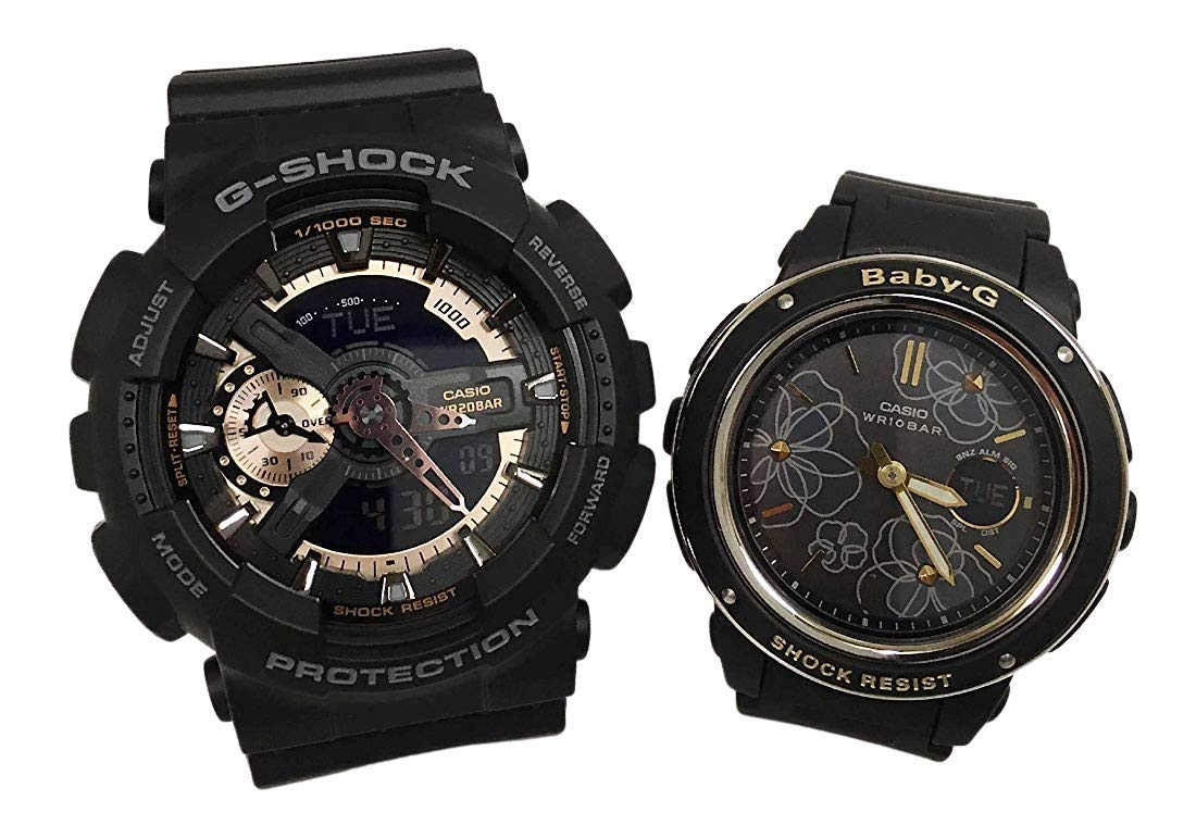 Casio CASIO watch G-SHOCK pair watch in genuine pair case G-Shock & Baby G 2-piece set GA-110RG-1AJF BGA-150FL-1AJF
Casio CASIO watch G-SHOCK pair watch in genuine pair case G-Shock & Baby G 2-piece set GA-110RG-1AJF BGA-150FL-1AJF