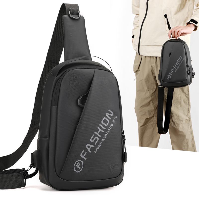 Sporty Men s Waterproof Sling Bag - USB Power Bank Port + Multi-Compartment Chest Pack (Anti-Sweat & Durable Design) чорний
Sporty Men s Waterproof Sling Bag - USB Power Bank Port + Multi-Compartment Chest Pack (Anti-Sweat & Durable Design) чорний