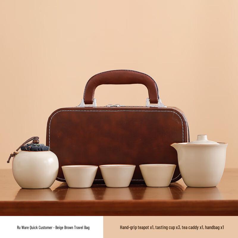 Shangqi Ru Kiln Express Ceramic Tea Set
Shangqi Ru Kiln Express Ceramic Tea Set