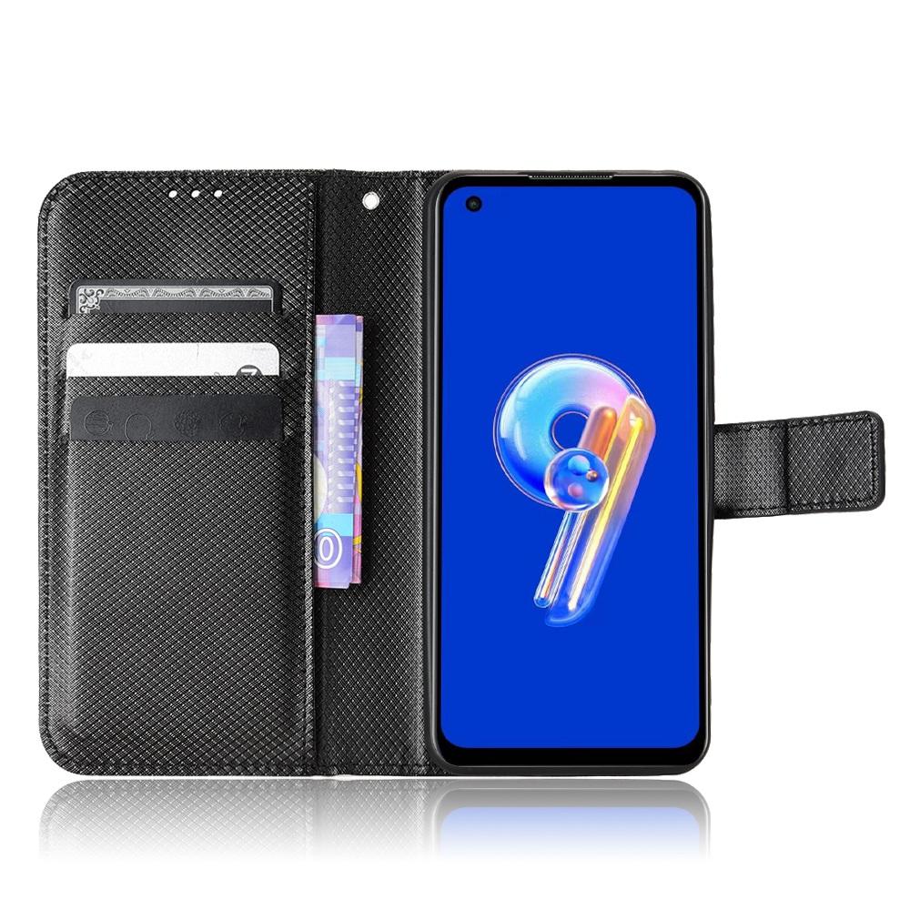 For Asus Zenfone 10 5G/9 5G Diamond Texture Phone Flip Wallet Case Anti-shock Scratch-resistant PU Leather Cell Phone Cover with Strap Black
For Asus Zenfone 10 5G/9 5G Diamond Texture Phone Flip Wallet Case Anti-shock Scratch-resistant PU Leather Cell Phone Cover with Strap Black