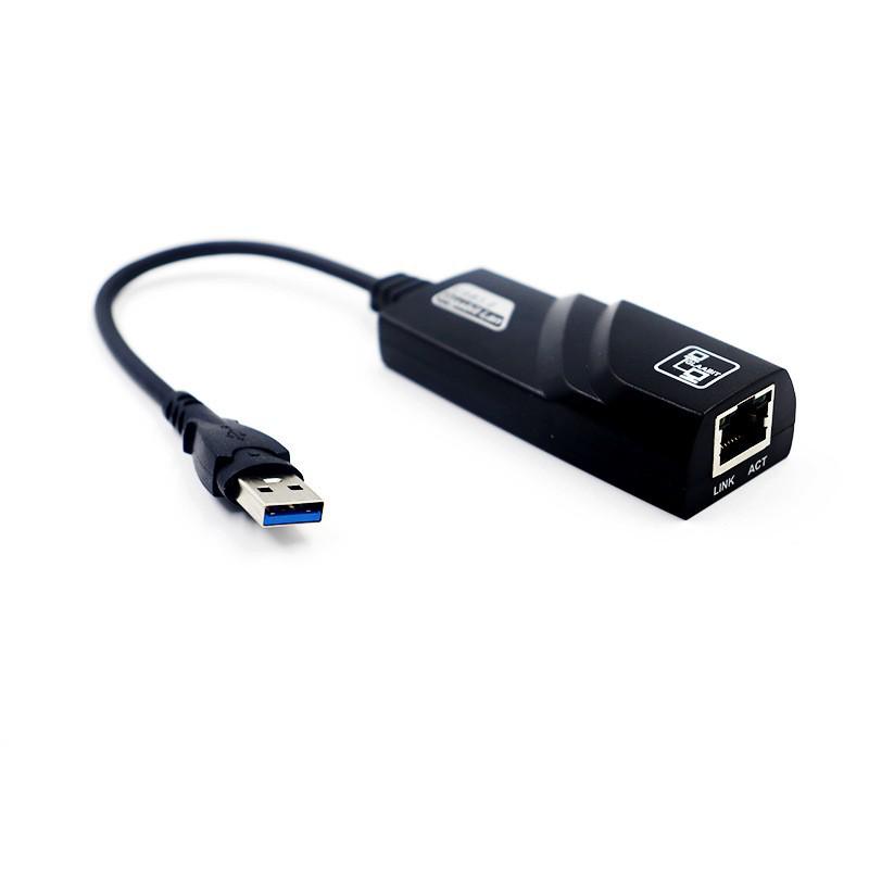3.0 Gigabit USB to RJ45 Network Adapter for PC and Tablet USB2.0 Fast Ethernet Network Card - Black
3.0 Gigabit USB to RJ45 Network Adapter for PC and Tablet USB2.0 Fast Ethernet Network Card - Black