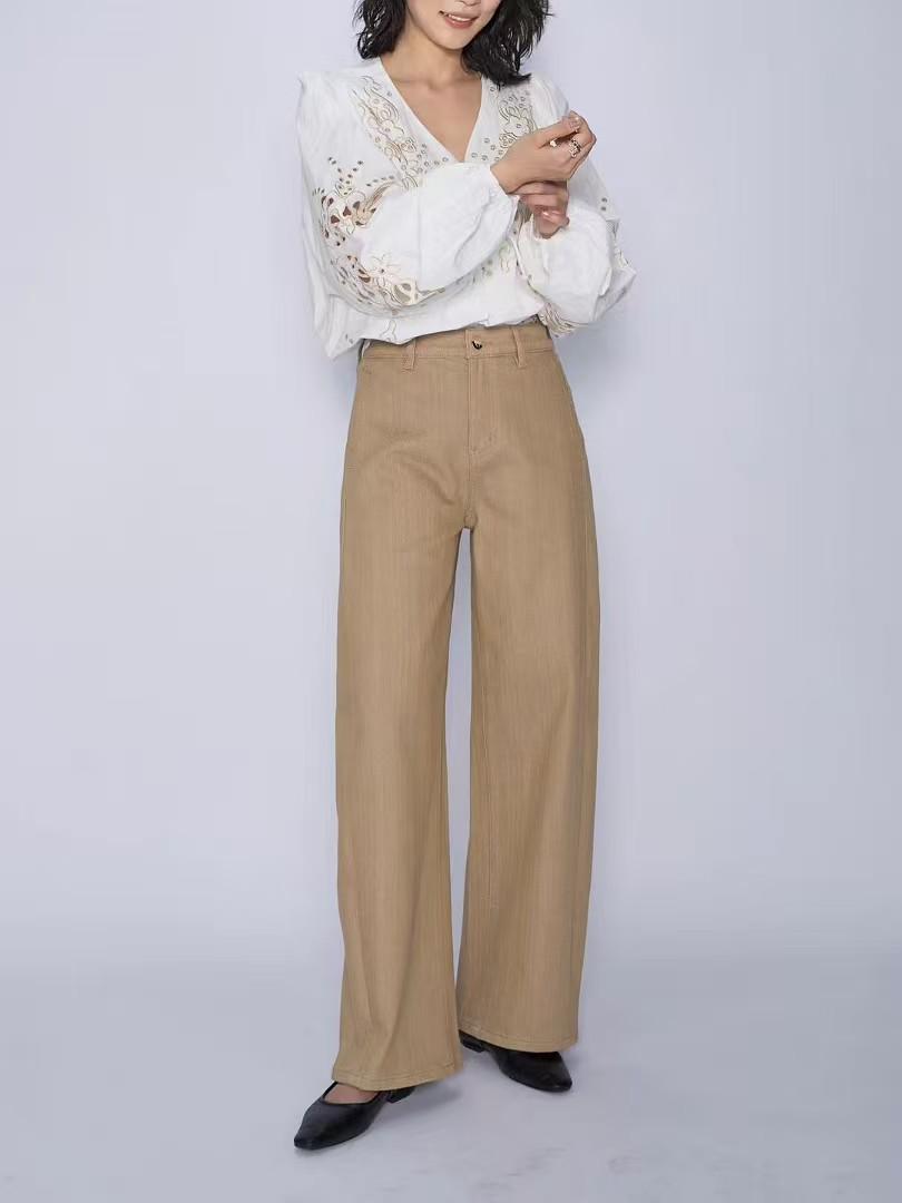 Spring Gold Ear 2025: Autumn Elastic Slimming Wide-Leg Pants for Women Large
Spring Gold Ear 2025: Autumn Elastic Slimming Wide-Leg Pants for Women Large