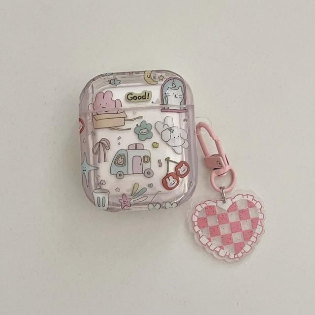 Ins Graffiti Rabbit Car Stars Bunny Moon Imd волнистый беспроводной Bluetooth чехол для наушников для Apple Airpods 1 Pro 3 2 2nd зарядное устройство For Airpods 3 (2021)
Ins Graffiti Rabbit Car Stars Bunny Moon Imd волнистый беспроводной Bluetooth чехол для наушников для Apple Airpods 1 Pro 3 2 2nd зарядное устройство For Airpods 3 (2021)