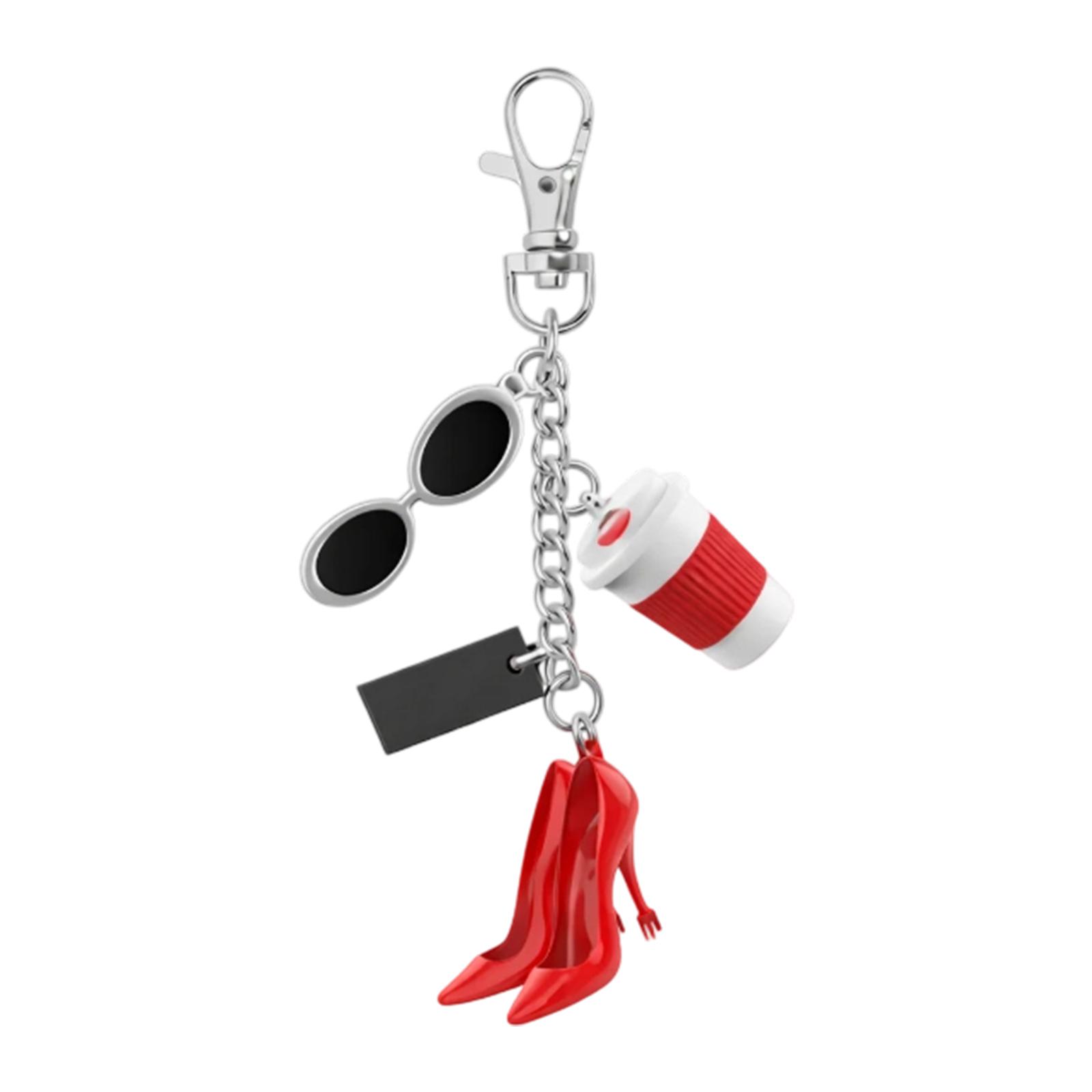 Metal Charm High Heel Keychain Bag Pendant Small Gift Multi- Waist Accessory One Size
Metal Charm High Heel Keychain Bag Pendant Small Gift Multi- Waist Accessory One Size