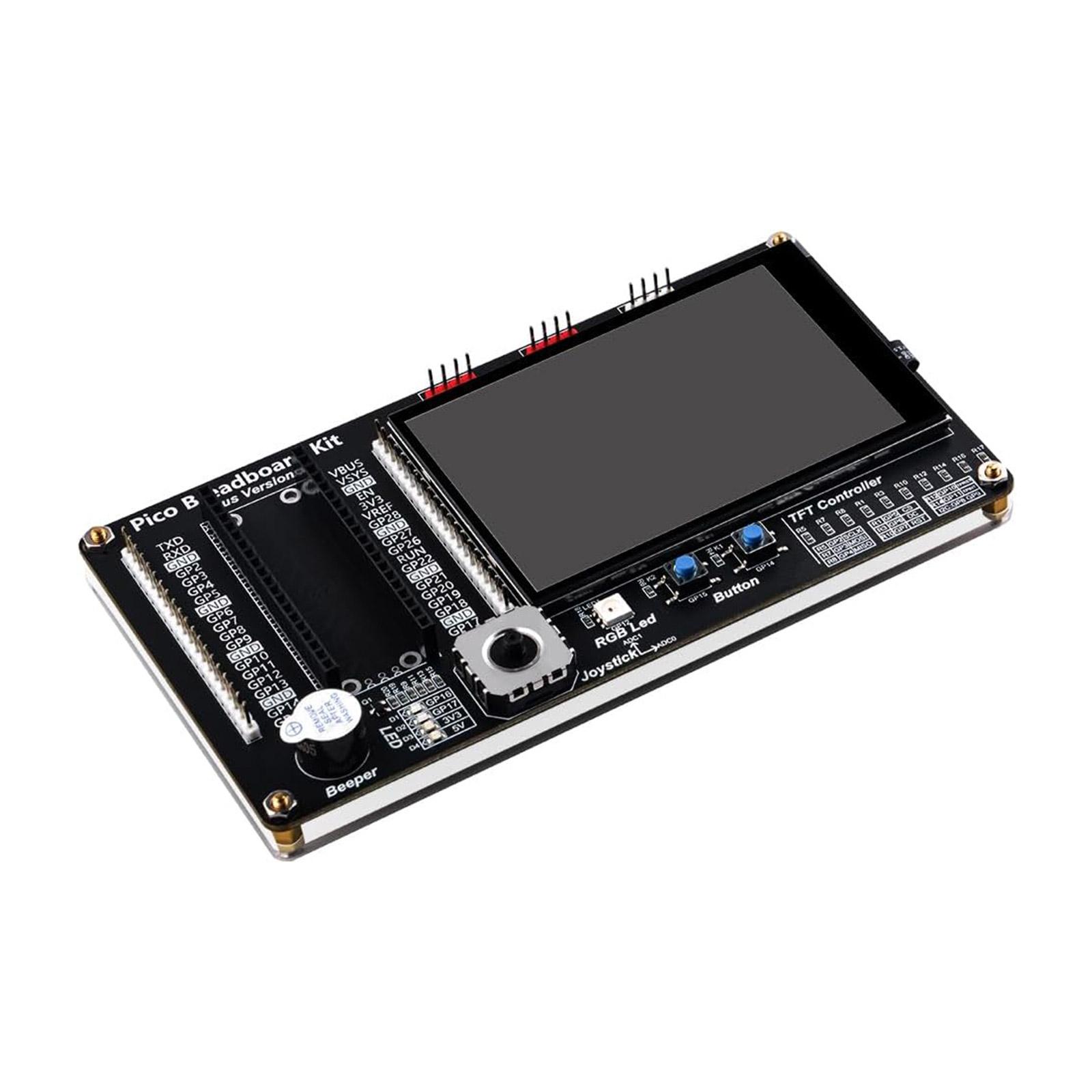 Модуль расширения forPico с 3,5-дюймовым экраном для RaspberryPi Pico/Pico W, макетная плата со светодиодным индикатором
Модуль расширения forPico с 3,5-дюймовым экраном для RaspberryPi Pico/Pico W, макетная плата со светодиодным индикатором