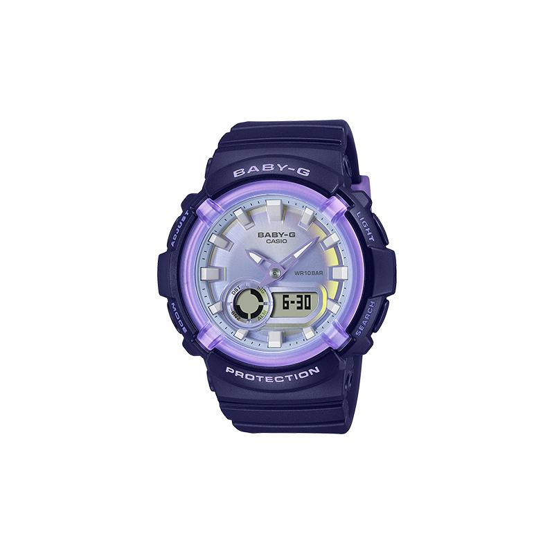 Casio BABY-G series sports fashion resin strap waterproof quartz movement resin strap Japanese and Korean watch women s watch purple dial BGA-280DR-2A фиолетовый
Casio BABY-G series sports fashion resin strap waterproof quartz movement resin strap Japanese and Korean watch women s watch purple dial BGA-280DR-2A фиолетовый