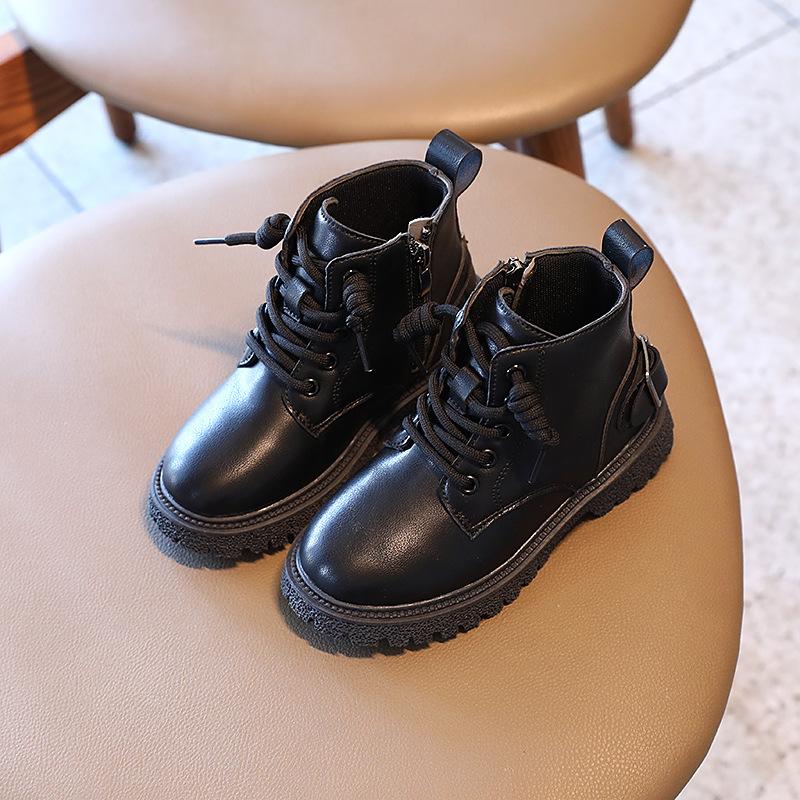 Girls Martin Boots Autumn Newestprincess Single Boots British Style Fashion Children Boy Soft Leather Waterproof Short Boots 26
Girls Martin Boots Autumn Newestprincess Single Boots British Style Fashion Children Boy Soft Leather Waterproof Short Boots 26