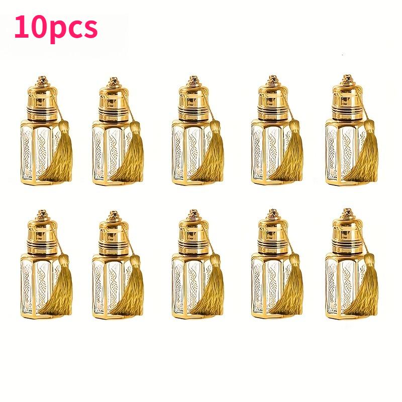 10/15pcs 3ML Portable Essential Oil Roll-on Bottles Mini Golden Travel Perfume Roller Empty Bottles Glass Dispenser with Rope
10/15pcs 3ML Portable Essential Oil Roll-on Bottles Mini Golden Travel Perfume Roller Empty Bottles Glass Dispenser with Rope