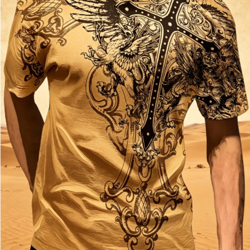Men s Retro 3D Graphic Print T-Shirt - Perfect for Daily Wear and Vacation S
Men s Retro 3D Graphic Print T-Shirt - Perfect for Daily Wear and Vacation S