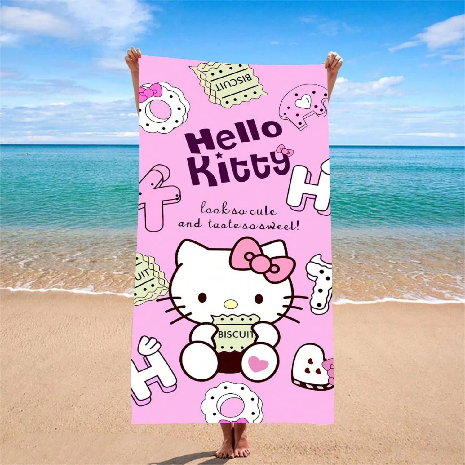 1 Sanrio Cartoon Beach Towel - Lightweight, Multifunctional, Elastic Wrap With Multiple Styling Options W30*H60(CM)
1 Sanrio Cartoon Beach Towel - Lightweight, Multifunctional, Elastic Wrap With Multiple Styling Options W30*H60(CM)